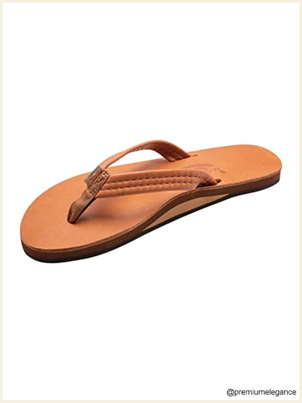 Women's Leather Flip Flop Sandals Arch Support Strap Thong
